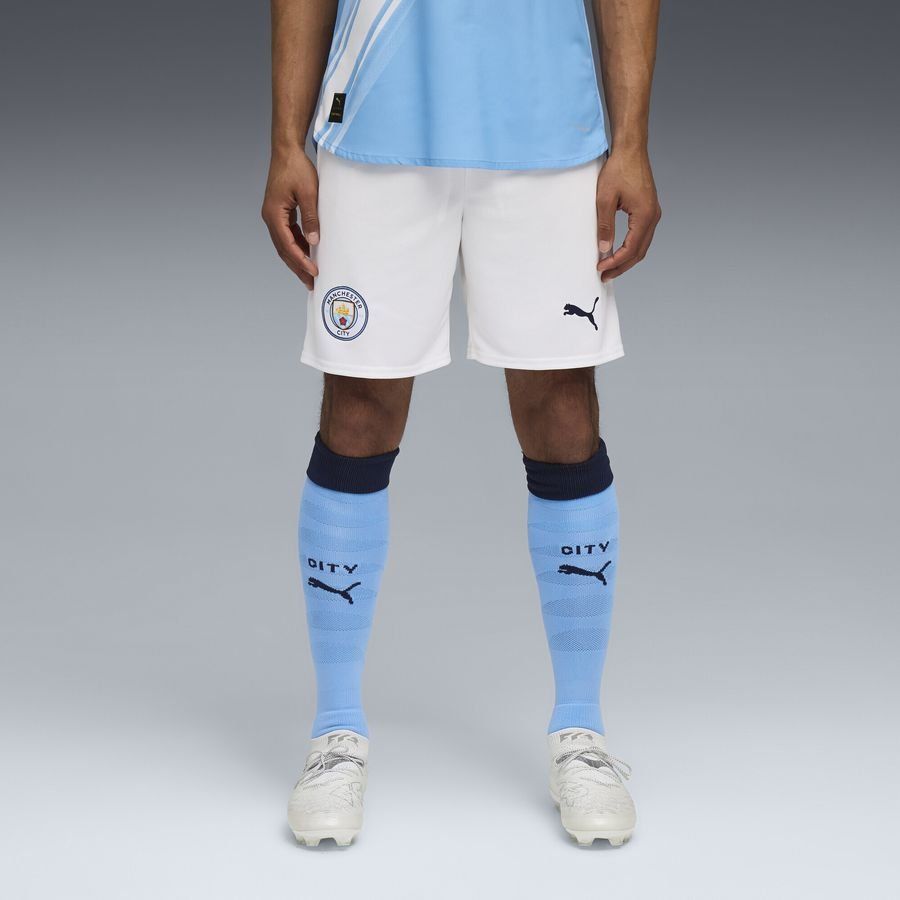 Manchester City Home Shorts 2025/26 - Men's-SoccerKits Hub | Buy Soccer Jerseys Online
